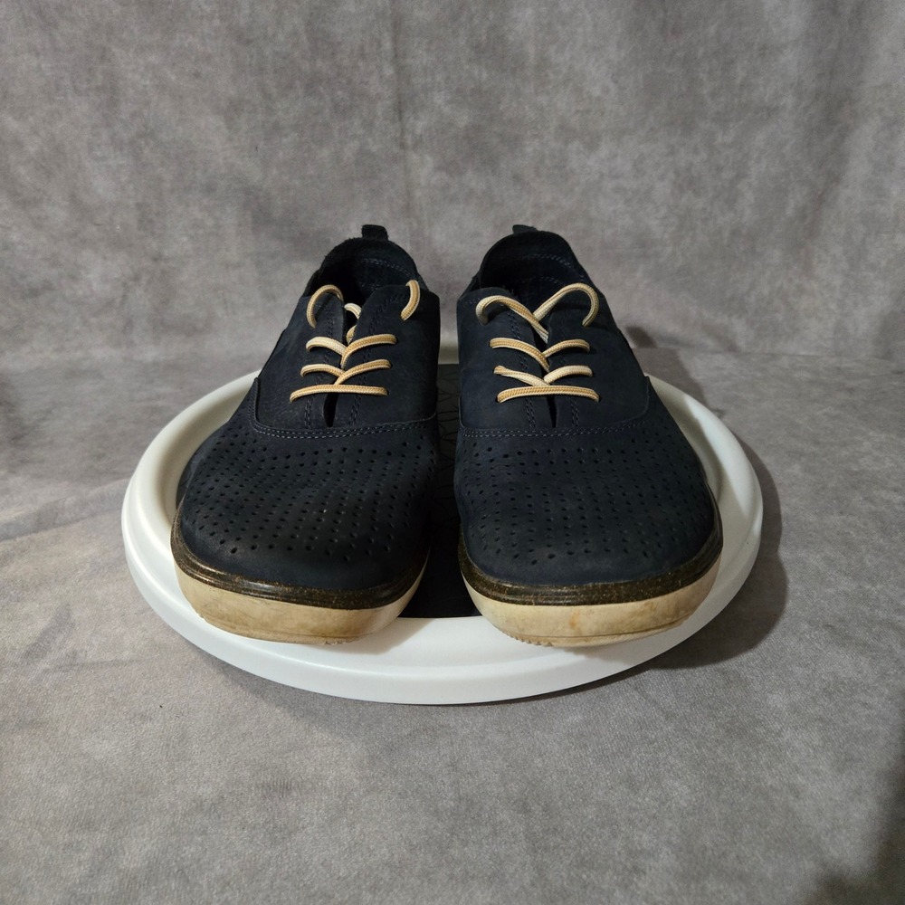 Merrell J02388 Oxford Shoes Womens 10 Navy Blue Perforated Nubuck‎ Leather